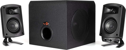 Bocinas Klipsch ProMedia 2.1 THX, 260w Salida, Bluetooth USB Aux.
