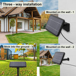 Guirnalda de luces, Sufeimas, solar 30 mts aprox. impermeables IP44.