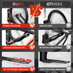 Soportes de pared pivotante para bicicletas ONETWOFIT, 2 UNIDADES
