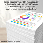 Cartucho de Toner Canon, 067H Cian, Class LBP630C-MF650C.