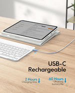 Teclado iPad PRO CHESONA Bluetooth Funda Desmontable 11" M4 2024