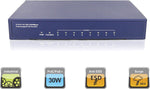 Switch Gigabit PoE+ de 8 puertos Plug and Play