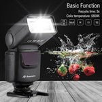 Flash para cámaras, Powerextra Professional DF-400, Speedlite (USADO)