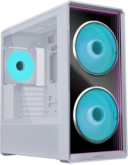 Gabinete ATX Lian Li Lancool 217 INF Blanco ARGB 3 Fans