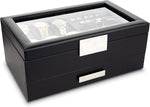 Joyero para hombre Organizador de reloj y accesorios. Con cajón y bandeja de almacenamiento