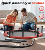 Trampolín Plegable BCAN 40'' Para Adultos Con Asa Ajustable