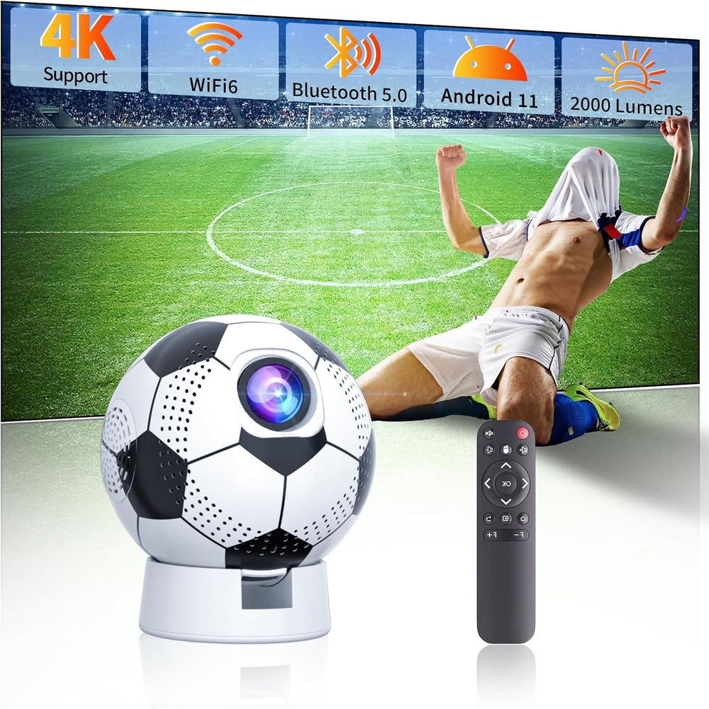 Proyector con WiFi y Bluetooth,Android 11.