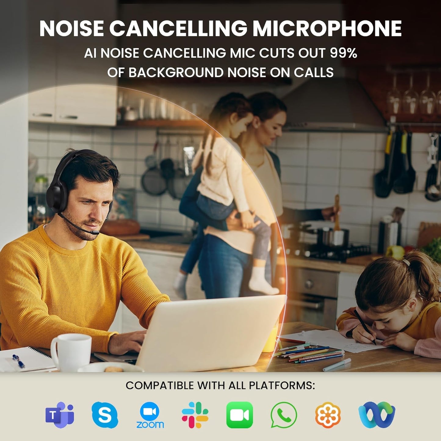 Auriculares Bluetooth micrófono extraíble Back Bay ClearCall 70