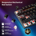 Teclado mecánico con retroiluminación Newmen GM325Pro (USADO)