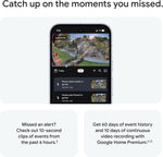 Cámara de seguridad Google Nest Outdoor  2ª gen 2 PZA