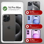 Funda magnética para iPhone 16 Pro Max, GONEZ, Magsafe.