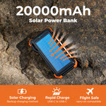 Cargador Solar Blavor PN-W39, con cables, para Samsung, Apple (USADO)
