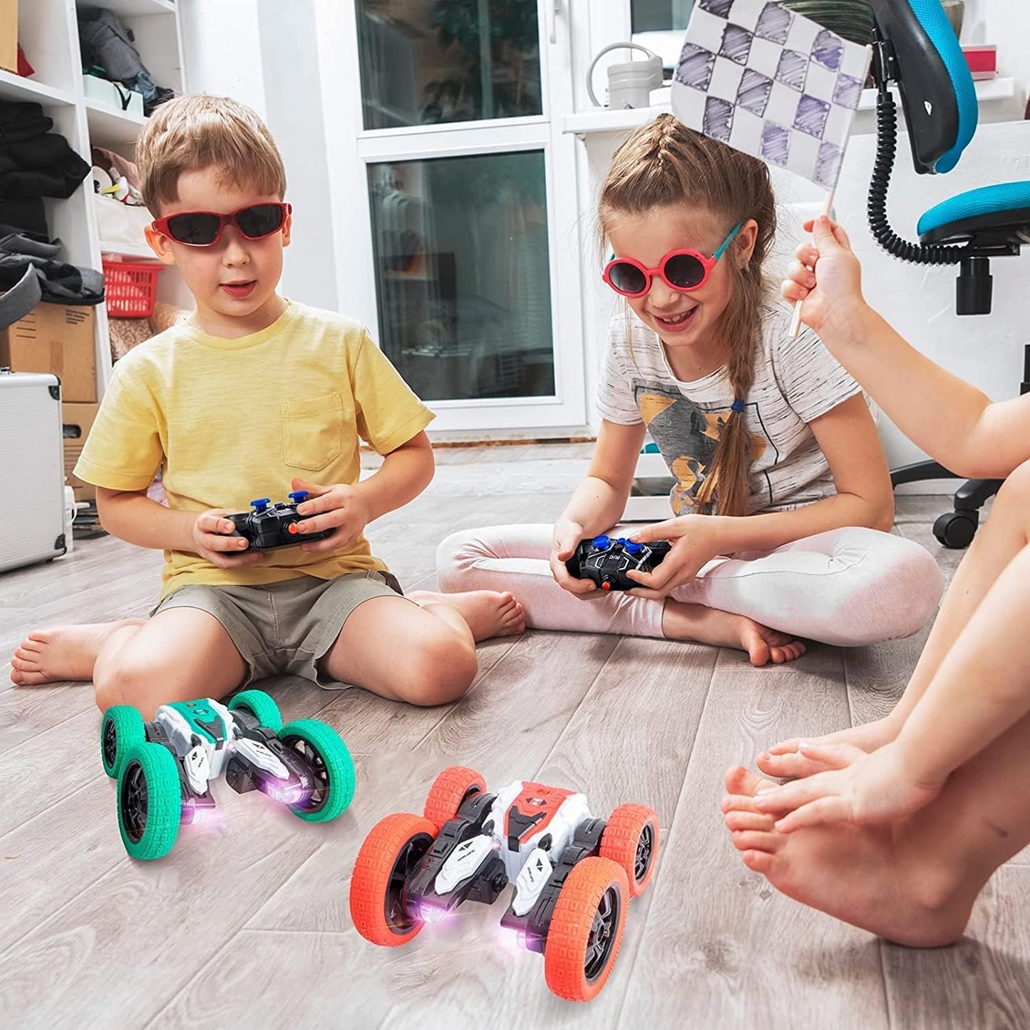 Yostyle Carro de Control Remoto, Coche RC de Acrobacia.