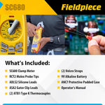 Multímetro Fieldpiece SC680 Pinza Amperimétrica AC DC