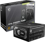 Fuente Poder MSI MAG A1000GL PCIE5 1000W 80 Plus Gold