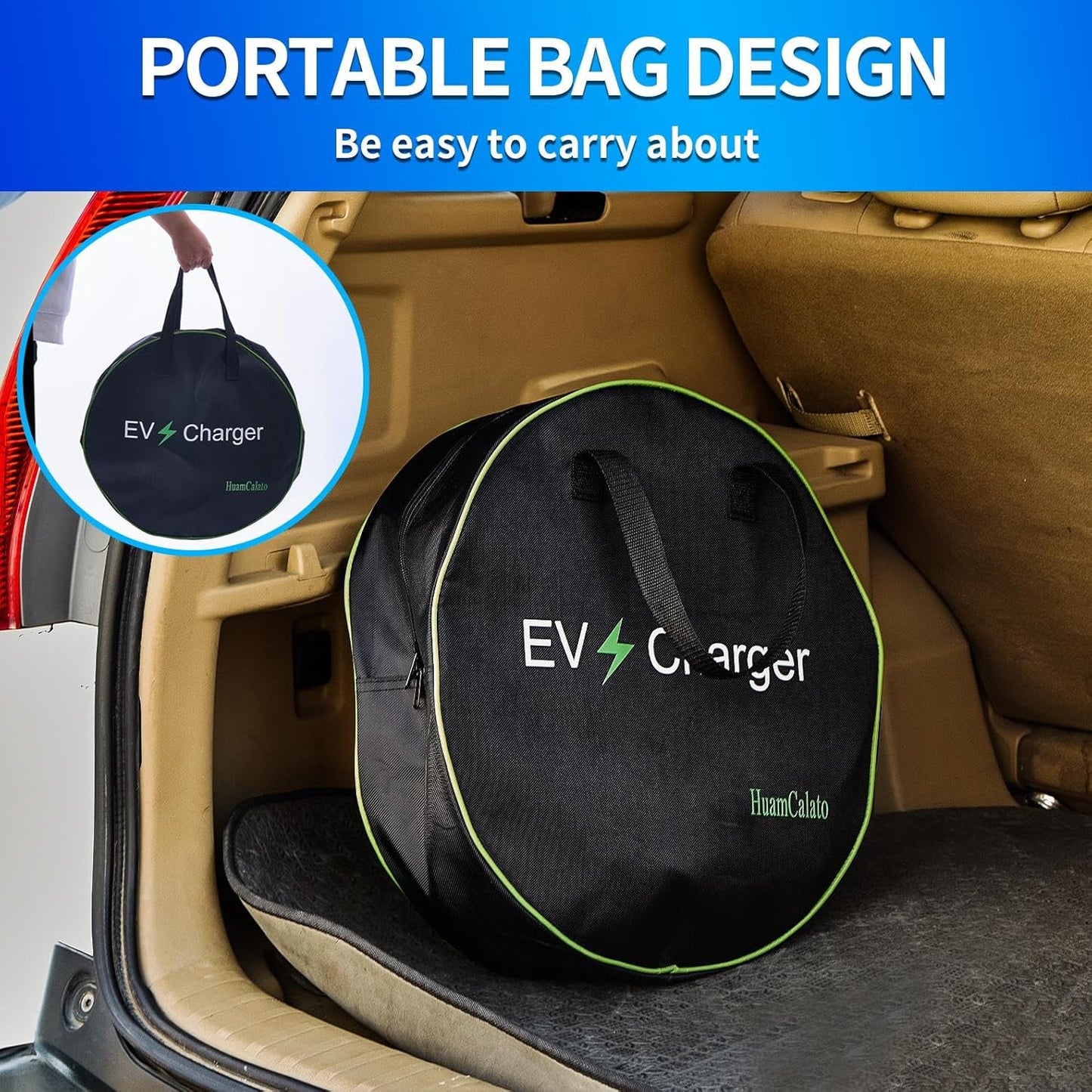 Cargador Ev Nivel 2, Para Tesla Modelo Y/3/s/x, 32a HuamCalato (USADO)