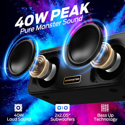 Monster S180 Altavoz Bluetooth Portátil.