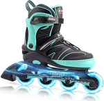 Patines En Línea Ajustables Niños Con Luces LED 2PM Sports