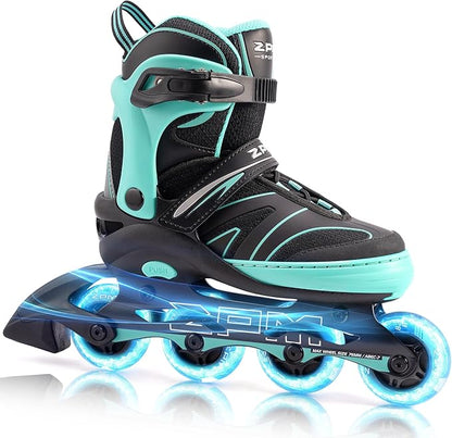 Patines En Línea Ajustables Niños Con Luces LED 2PM Sports