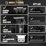 Recortadora de pelo profesional para hombres, Novah, (DETALLE)