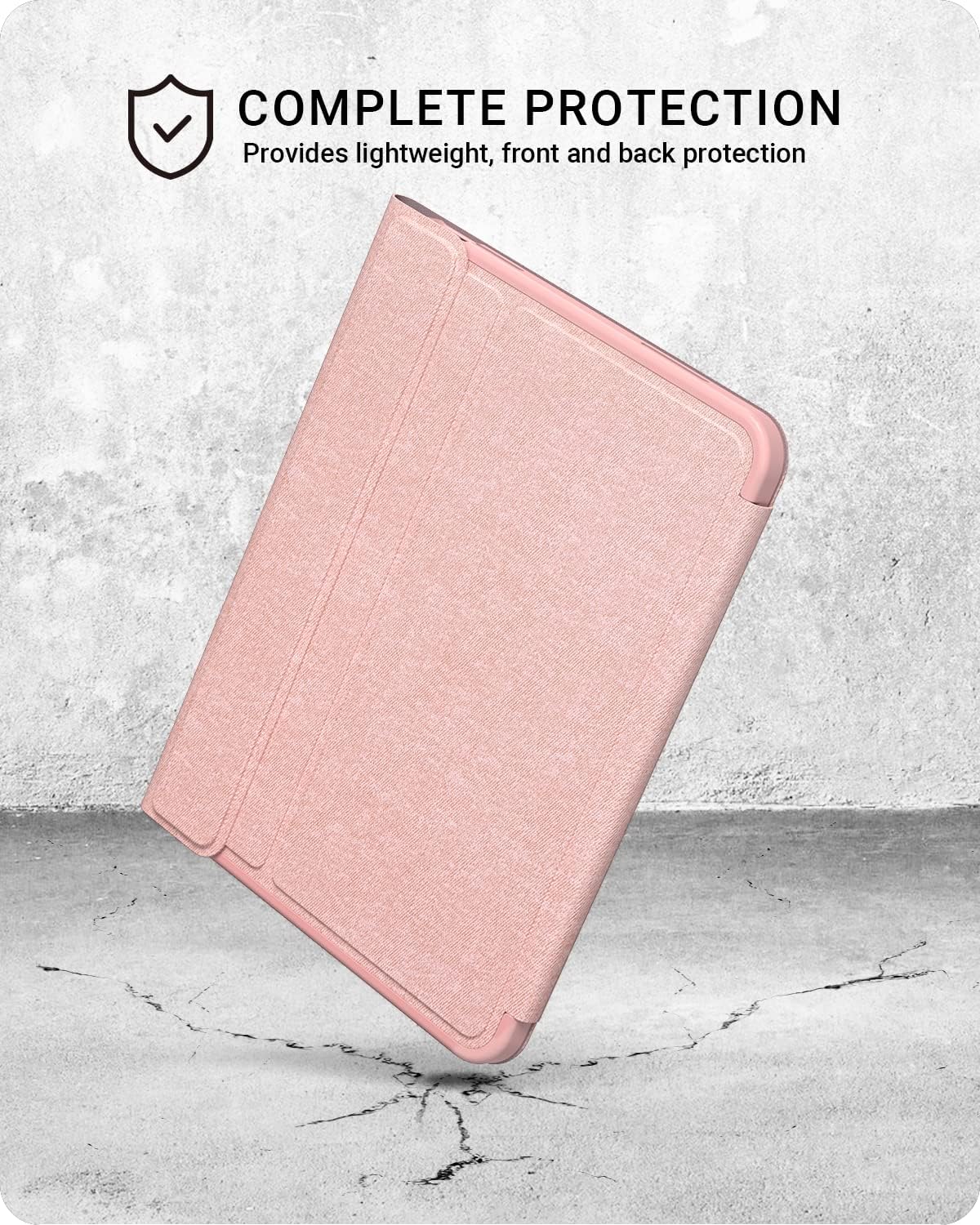 Funda con teclado VOPOTEK para iPad de 10.ª generación (2022)