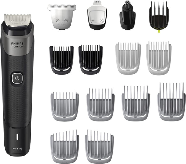 Recortadora de barba, cabello, cuerpo, Philips Norelco Multigroom 5000
