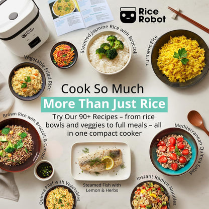 Olla arrocera Emson Rice Robot, eléctrica antiadherente,(USADO)