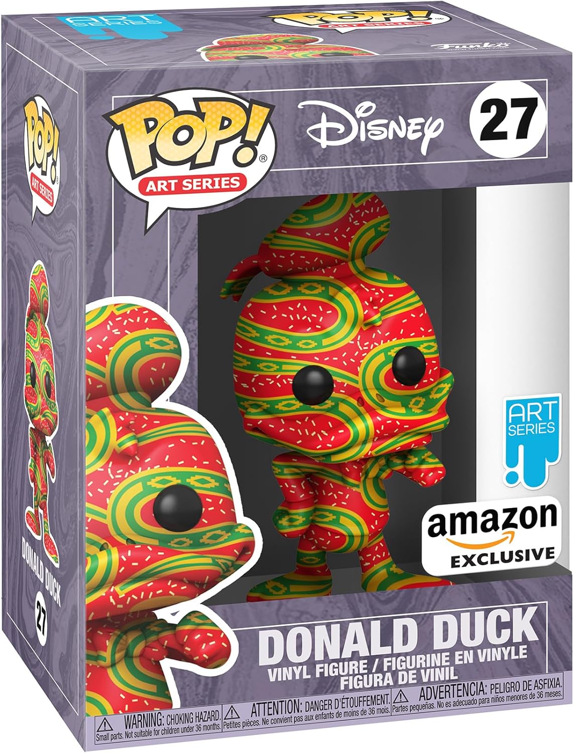 Figura Coleccionable, Funko Pop Disney Donald Duck Art Series 27.