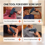Pistola De Masaje Sharper Image Powerboost Max 6 Acces