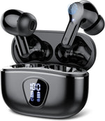 Besnoow - Auriculares Inalámbricos Bluetooth 5.3 40 Hrs