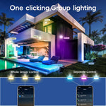 Focos LED para exteriores Lulijay de 30W, Bluetooth Smart, IP66