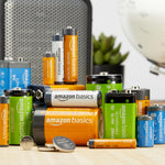 Pilas alcalinas AmazonBasics tipo D de 1.5V 12 pilas
