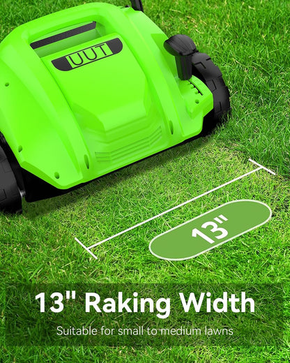 UUT Escarificador Eléctrico 2 En 1 13" Con Bolsa 30L