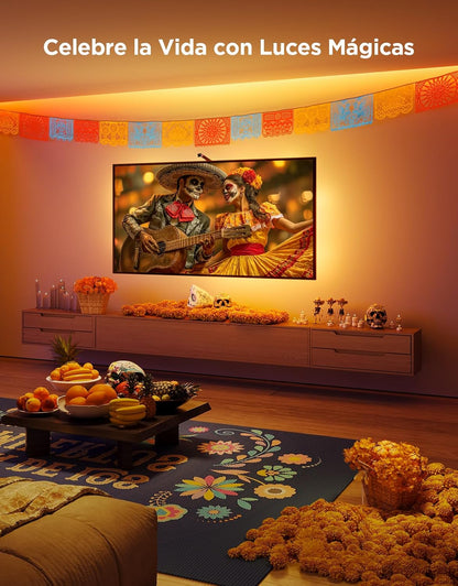 Govee Tira LED Retroiluminación TV 40-50" RGBICW con Cámara USADO
