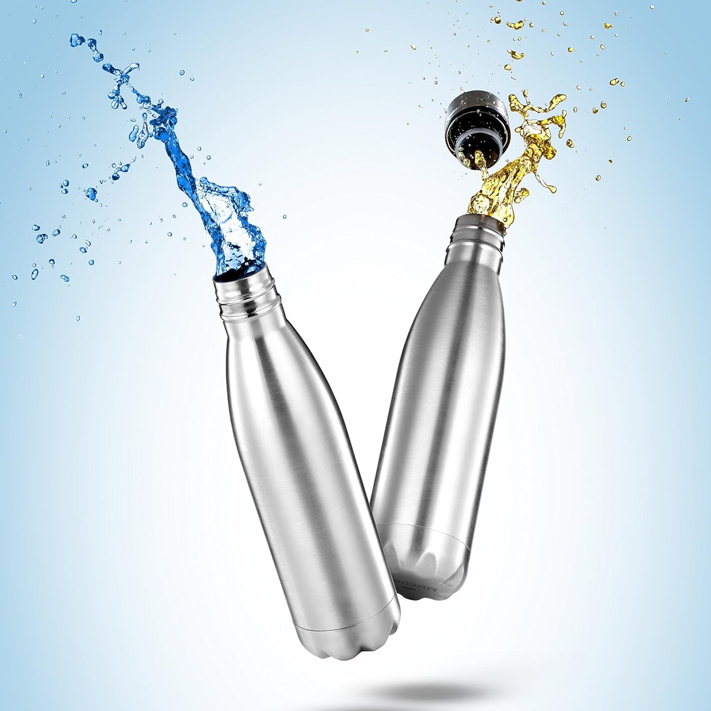 2 botellas de agua acero inoxidable FINEDINE (17 oz)