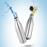2 botellas de agua acero inoxidable FINEDINE (17 oz)