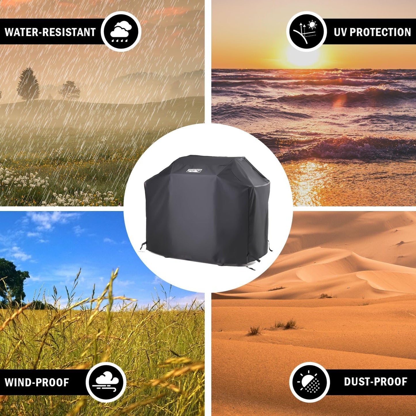 Funda impermeable para parrilla de gas Monument 54"