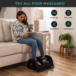 Masajeador de pies Shiatsu, BCP, amasamiento profundo (USADO) NEGRO
