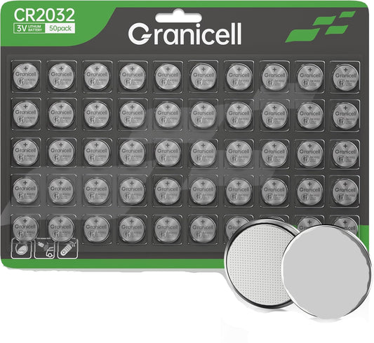 Granicell, Batería compatible con Apple AirTag CR2032, litio 3V.