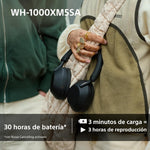Auriculares Sony WH-1000XM5SA, Sensor táctil, Alexa (USADOS).