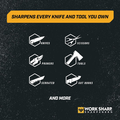 Sistema de afilado de cuchillos, ajustable, Work Sharp Ken Onion.