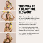 Cepillo ovalado doble para secador Drybar