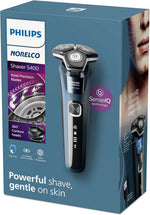 Afeitadora recargable, Philips Norelco Shaver 5400, húmedo y seco.