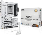 Tarjeta madre ASUS X870 Max Gaming, WiFi7 W, LAN de 2.5Gb.