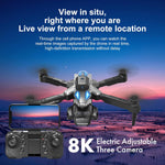 Mini dron C10 con cámara de cuatro direcciones (USADO)