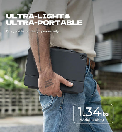 Funda Dexnor con Teclado para Galaxy Tab A9+ Plus (USADO)