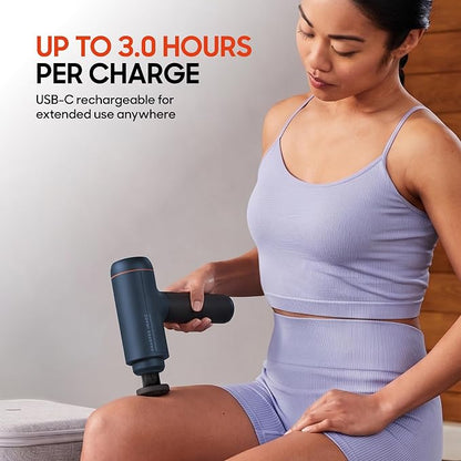 Pistola De Masaje Sharper Image Powerboost Max 6 Acces