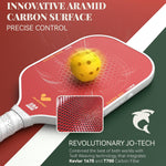 Paleta de Padel Jojolemon, Fibra de Carbono 16mm (USADA)