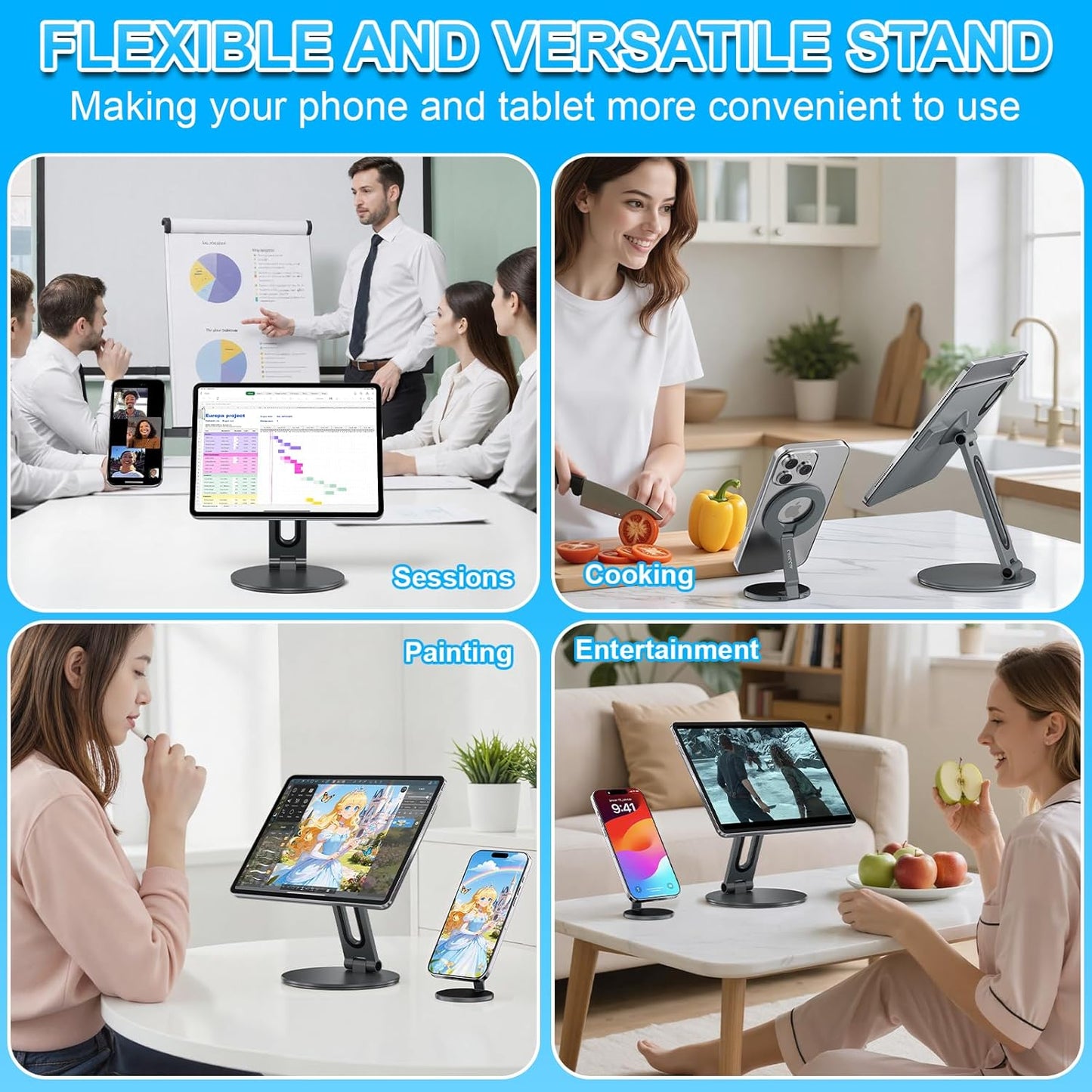 Soporte de carga inalámbrico magnético 2 en 1,  iPad Pro 11" M4.