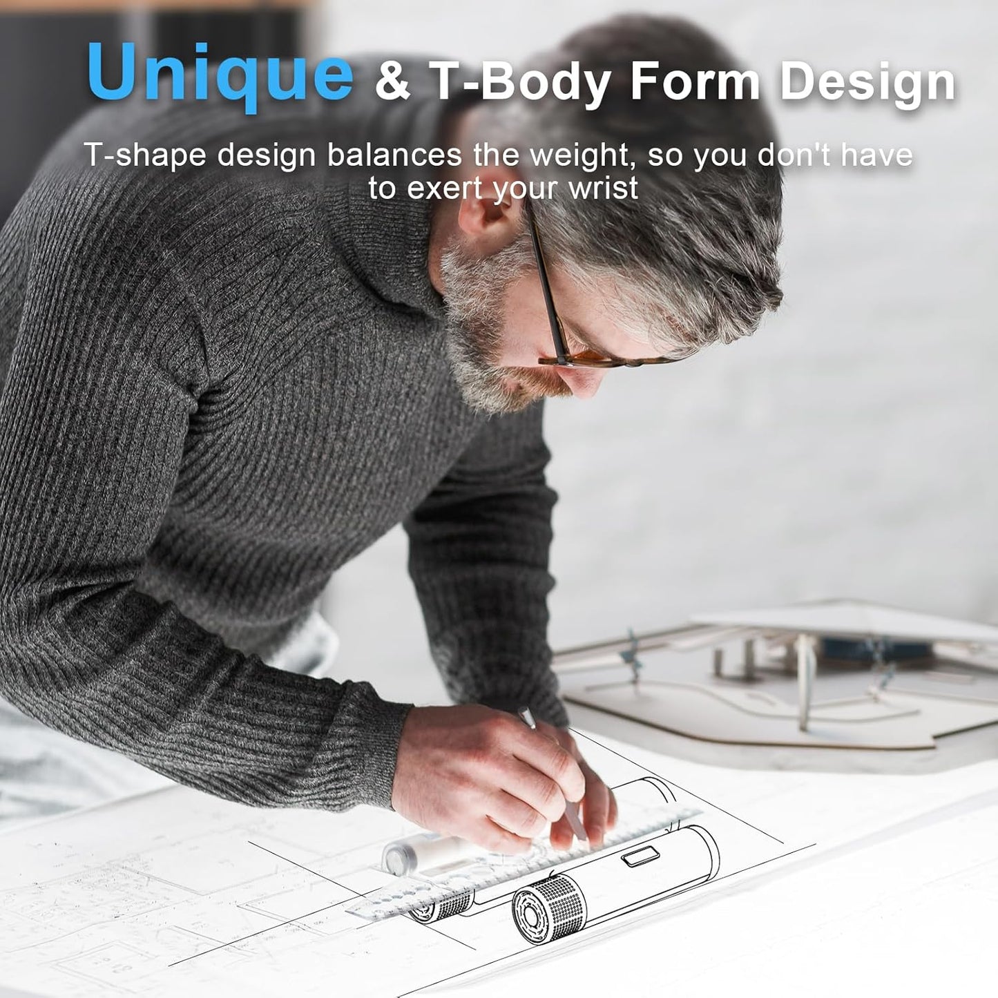 Secador de pelo profesional, Hurricane Pro, iónico, ligero y silencioso.